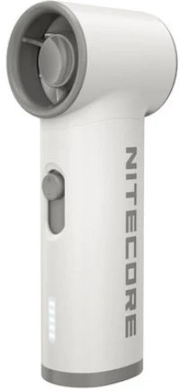 NiteCore Lightweight Mini Handheld Fan NEF01 Lite Frost White (9110101563)