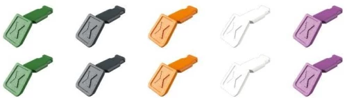 Κλιπ 10τεμ. 5 χρώματα