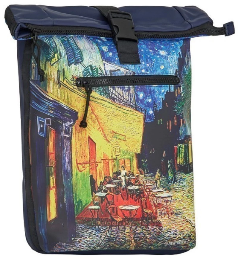 Σακίδιο πλάτης Rolltop New Rebels Mart New York 43x12cm Cafe at Night 51150288