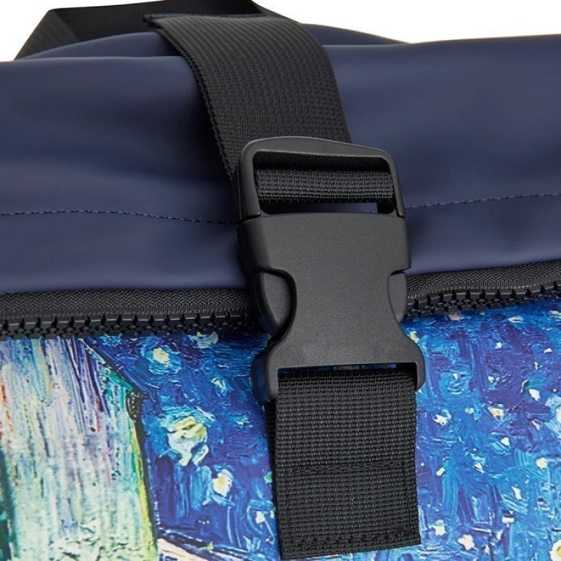 Σακίδιο πλάτης Rolltop New Rebels Mart New York 43x12cm Cafe at Night 51150288
