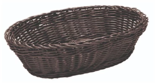 Ψωμιερα Οβαλ 23X17X8Cm Καφε