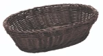 Ψωμιερα Οβαλ 23X17X8Cm Καφε