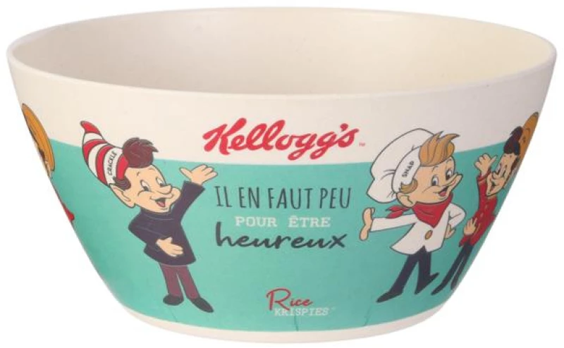 Σετ από 4 χρωματιστά μπολ Kellogs 50cl