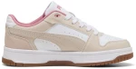 Puma Rebound Slam Lo Winter Safari Jr 407461-01 PUMA Μπεζ