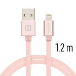 SWISSTEN LIGHTNING ΚΑΛΩΔΙΟ1,2mRose/Gold