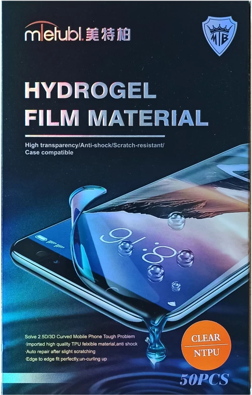 MIETUBL HYDROGEN TPU FILM HD CLEAR 50pcs