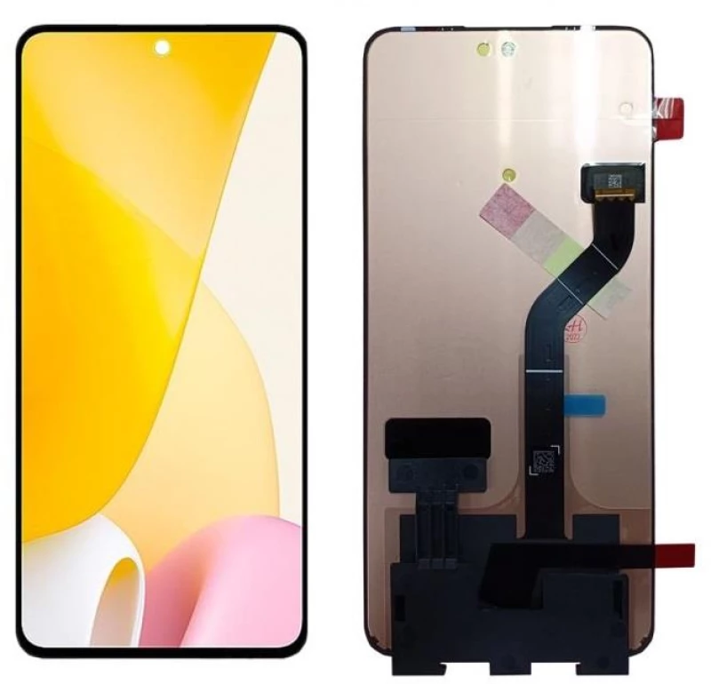 Xiaomi 12 Lite - LCD Without Frame Touch Black OEM