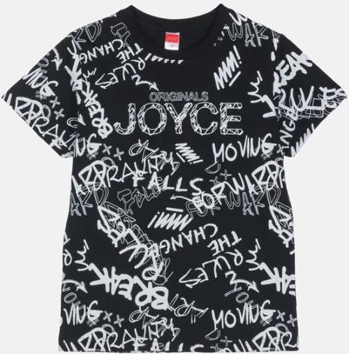 Joyce  Μπλούζα Graffiti Allover , Μαύρο