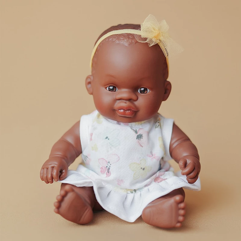 Miniland Αρωματική Κούκλα με Ρουχαλάκια African Girl 21εκ