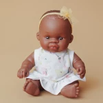 Miniland Αρωματική Κούκλα με Ρουχαλάκια African Girl 21εκ