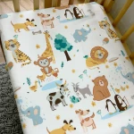 Bunny Bebe Σεντόνι Λίκνου Ζωάκια