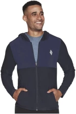 Skechers Ultra Go Lite Full Zip Hoodie MJA268-NVY