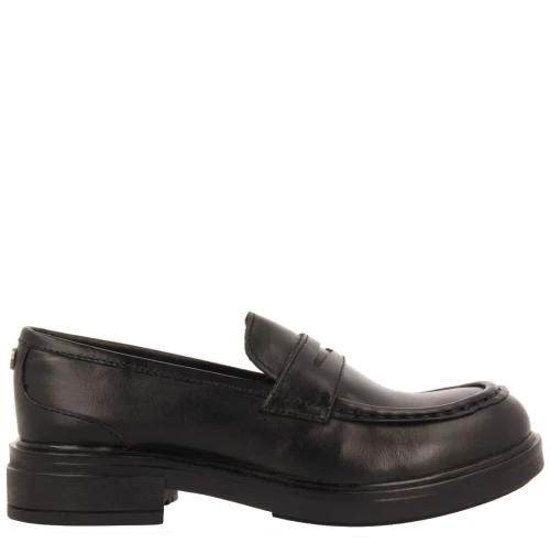 Δερμάτινα loafers  Gioseppo Lanach-Black