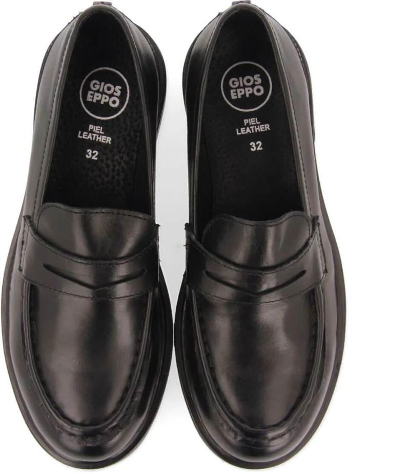 Δερμάτινα loafers  Gioseppo Lanach-Black