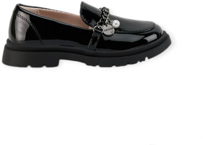 Παπούτσια loafers τρακτερωτή σόλα Mayoral 46471-Negro