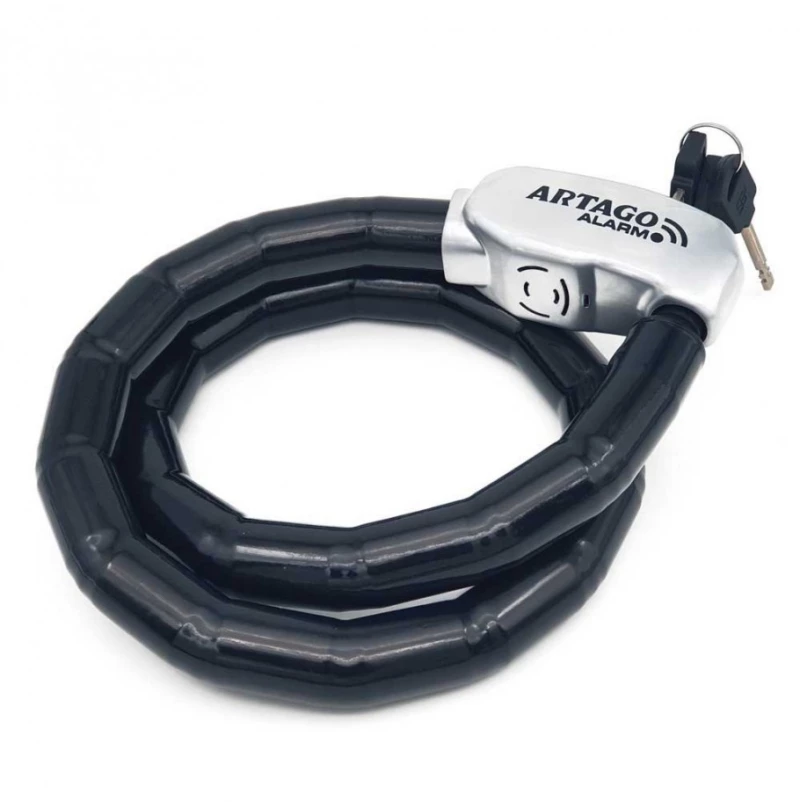 Artago Κλειδαριά Αλυσίδα Alarm (Steel-O-Flex) 150 cm ART6150