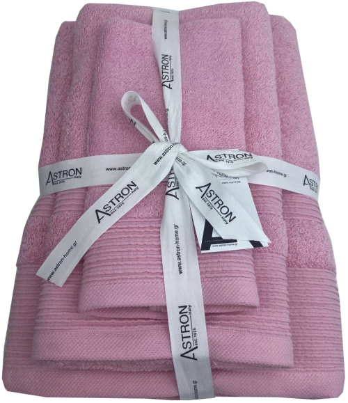 Πετσέτες σετ 3τμχ Pink