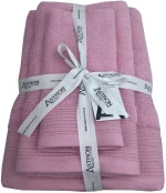 Πετσέτες σετ 3τμχ Pink