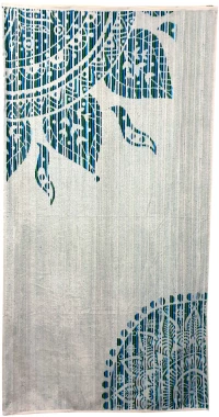 Πετσέτα Θαλάσσης ΚΟΜΒΟΣ Βελουτέ Zakar Design 3 Cotton 100% 85x160