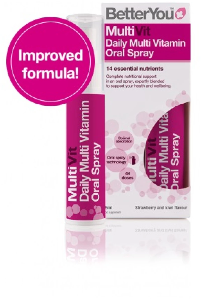 BETTER YOU MultiVit Daily OralSpray, Πολυβιταμίνη σε Σπρέι - 25ml