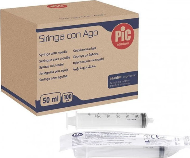 [2] PiC Σύριγγες Τροφής χ/β Catheter 50ml (50 τμχ)