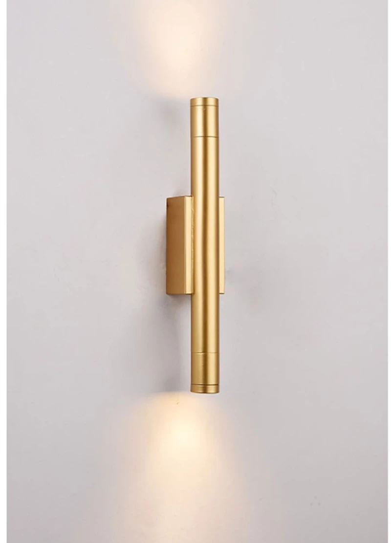 Φωτιστικό Τοίχου 43061 Led 2x5W 3000K 1180lm Gold Inlight