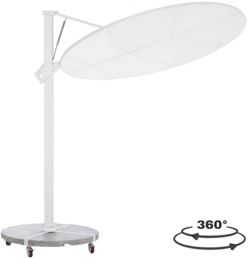 Ομπρέλα Με Βάση Cannopy HM21285.02 Φ220cm White