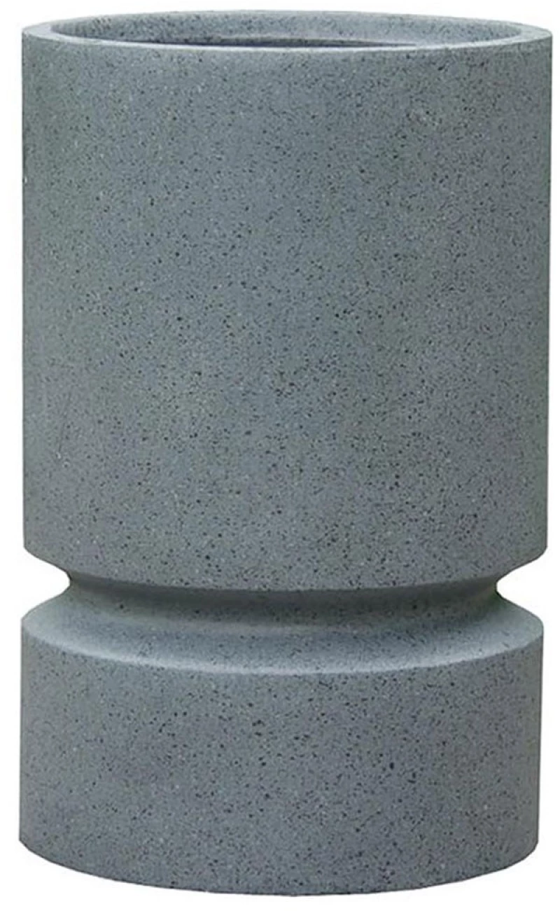 Κασπώ Lugio B-1280-8 30x30x47cm Terrazzo Grey Supergreens Πηλός