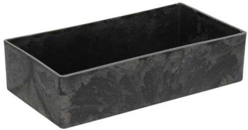 Δίσκος μελαμίνης γκρι 20x11Η5cm