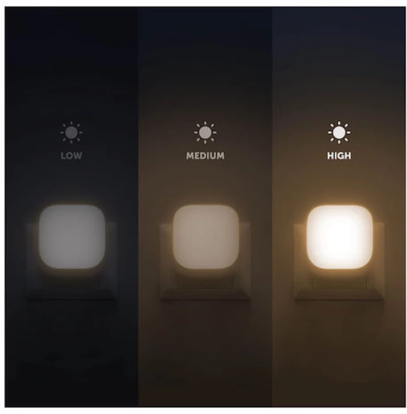 ZAZU Socket Light Φωτάκι Πρίζας Led με Αισθητήρα Νυκτός Ροζ ZA-SOCKET-03