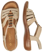 Rieker 60851-62 Σανδάλι Μπεζ