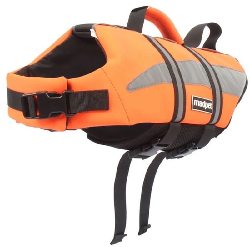 Madpet Σωσίβιο Σκύλου Πορτοκαλί Medium 30cm 7-10kg
