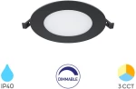 Φωτιστικό Χωνευτό Braytron BP01-90681 Μαύρο Ματ (Black Mat) CCT3