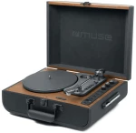 Πικάπ-Ραδιόφωνο MT-208AΤ MUSE με USB & Bluetooth