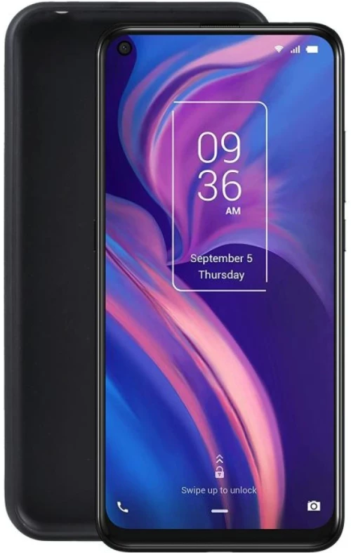 Θήκη TPU για TCL Plex (Pudding Μαύρο)