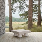 Pensacola/Τ-104x104xh.40,6cm Concrete Table Oat