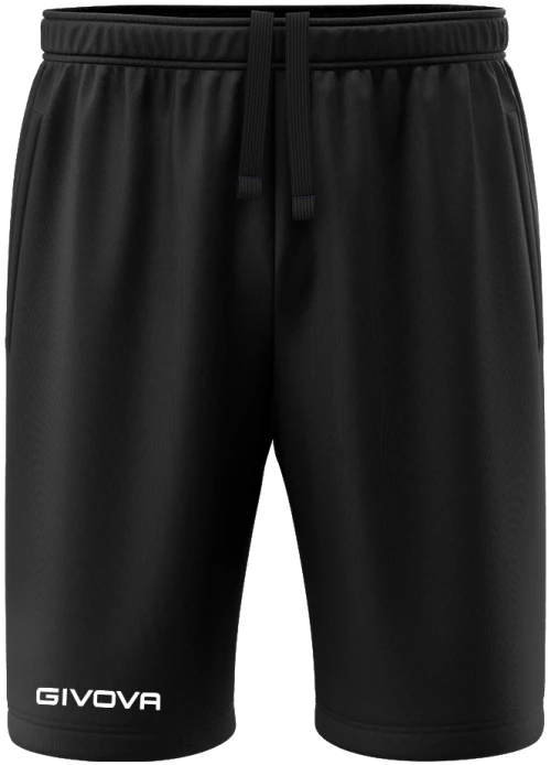 GIVOVA GIVOVA SHORT PANTA FRIEND BLACK P015-0010