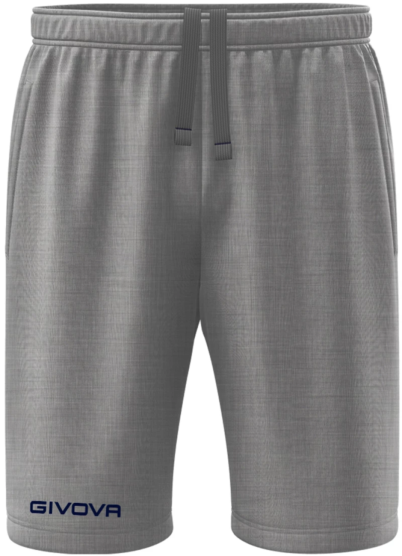GIVOVA GIVOVA SHORT PANTA FRIEND L GREY P015-0043