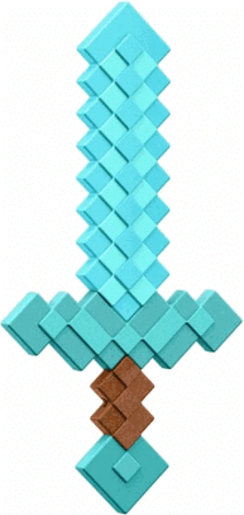 Mattel Minecraft Διαμαντένιο Σπαθί - JLJ39