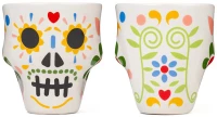 Dia de Muertos Skull Shot Glasses Kikkerland | GL22