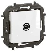 Πρίζα TV διέλευσης Niloe NP λευκή NP4102WH Legrand NP4102WH