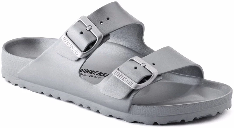 BIRKENSTOCK ARIZONA EVA METALLIC SILVER NARROW (1003491) (1003491)
