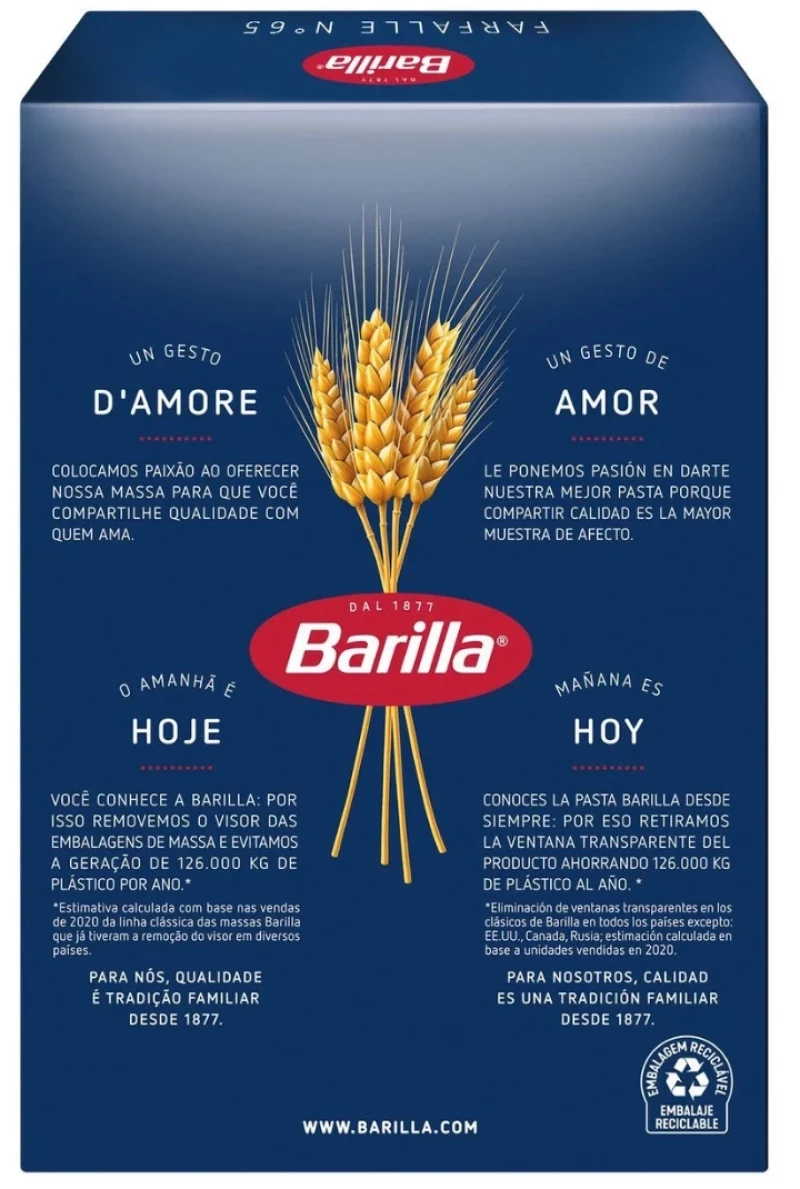 Barilla Farfalle No65 500gr