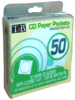 Χάρτινα Καλύμματα CD 50τμχ