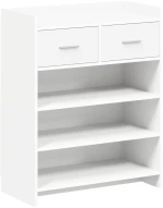 vidaXL Ντουλάπα Παπουτσιών Λευκό 73,5 x 36 x 92 εκ Επεξεργασμένο Ξύλο