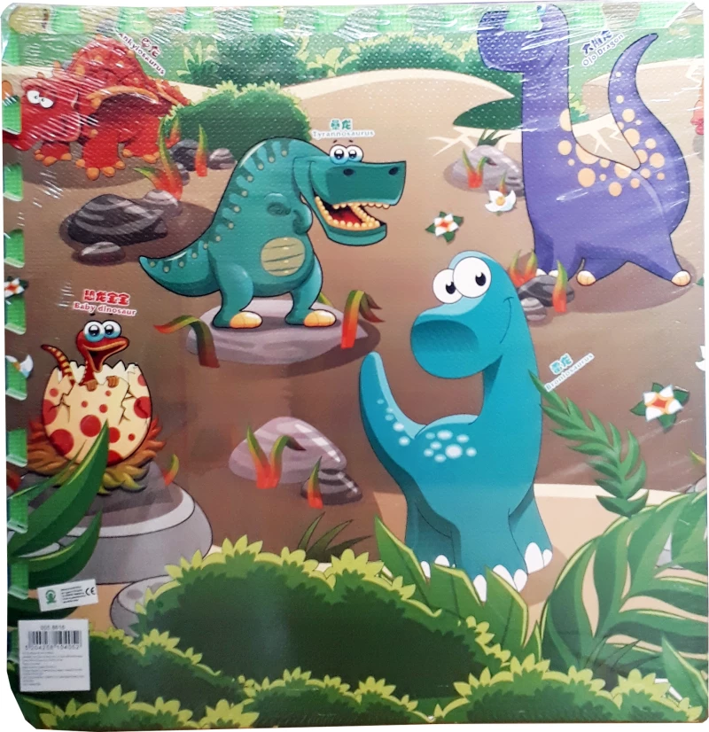 PUZZLE ΔΑΠΕΔΟΥ ΔΕΙΝΟΣΑΥΡΟΙ MEΓΑΛΟ 4 TEMAXIA- 005.8616
