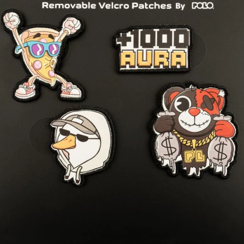 Polo Removable Velcro Patches 3