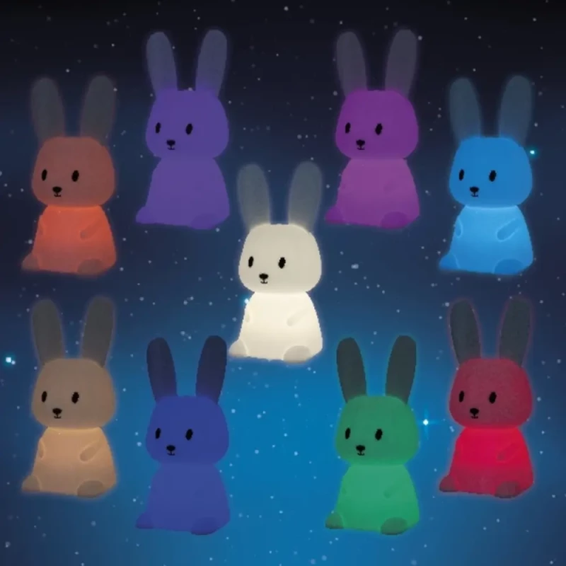 Ulysse Couleurs d’Enfance Φωτιστικό Λαγουδάκι 8 Χρωμάτων