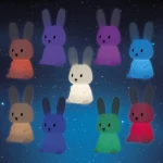 Ulysse Couleurs d’Enfance Φωτιστικό Λαγουδάκι 8 Χρωμάτων
