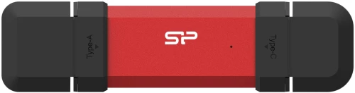 Silicon Power DS72 USB flash drive 500 GB USB Type-A / USB Type-C 3.2 Gen 2 (3.1 Gen 2) Red